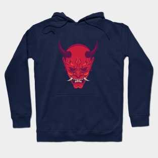 Japanese Hannya Mask Hoodie